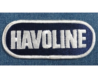 NOS Vintage Original HAVOLINE Motor Oil Patch Automotive Racing - RETRO