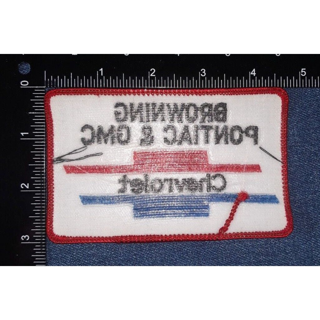 NOS Vintage Original 80's Browning Pontiac & GMC Chevrolet 4.5 Patch