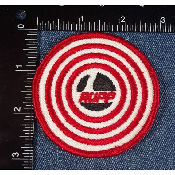 NOS 70s Original Vintage RUPP Target 3" Patch Sno… - image 3
