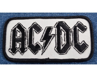 Authentischer Original Ultra RARE Vintage AC/DC Patch Rock N' Roll Bon Scott