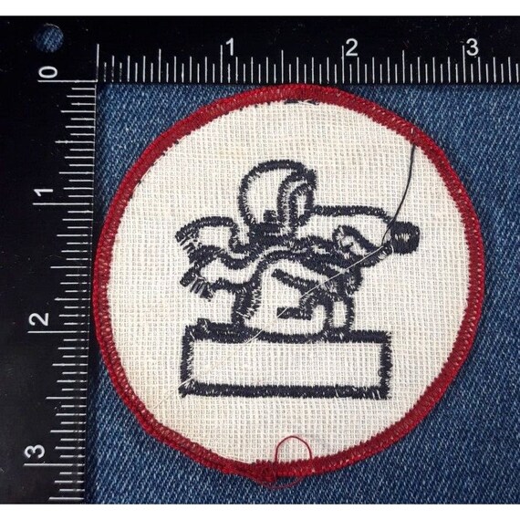 NOS 70s Vintage Peanuts SNOOPY 3" Patch Red Baron… - image 3