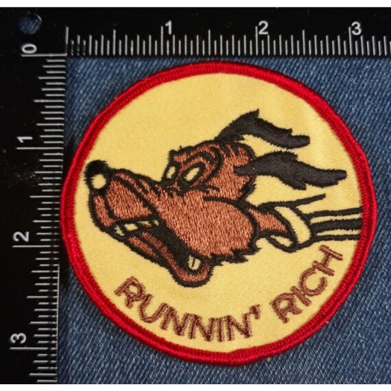 NOS 70s Original Vintage RUPP Target 3 Patch Snowmobile Motorcycle