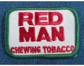 NOS 70s Original Vintage Red Man Chewing Tobacco 3