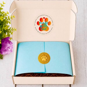 New Puppy Gift Box, Gotcha Day Gift for Dog, Rescue Dog Adoption Gift, Puppy Welcome Home Gift, Sloth Toy, Blanket,Treats|Sloth Snuggles Box image 9