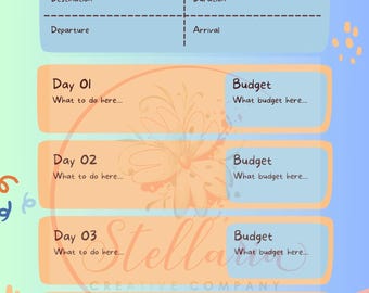 Travel Itinerary & Planner