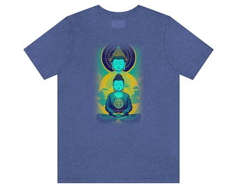 Meditating Buddha Tee, Buddha Shirt, Meditation Shirt, Enlightenment Shirt, Tao Shirt, Enlightenment Shirt, Zen Shirt, Zen Buddhism Shirt