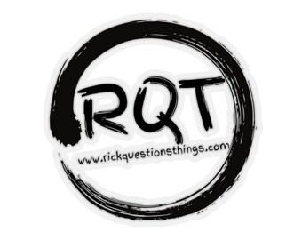 RQT Black Stickers