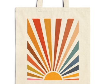 Borsa In Juta Con Manici In Bambù | Borse Shopping Ecologiche 33x26x14cm | Per Picnic E Spiaggia