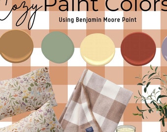 Palette de couleurs pour chambre à coucher, couleurs chaudes des murs du salon, palette de couleurs pour le bureau à domicile, palette de couleurs pour les murs, couleurs chaleureuses pour l&#39;automne, peinture pour décoration murale