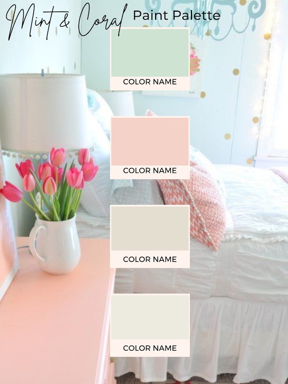 Bedroom Paint Color Mint Green Wall Color Girl Room Color Scheme