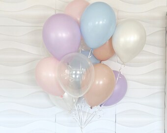 Under The Sea Birthday Balloons - Mermaid Themed Birthday - Mermaid DIY Balloon kit - Pastel Balloons - Onder The Sea - Little Mermaid