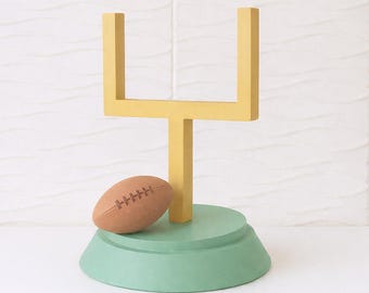 First Down Football Centerpiece 3D print - First Down Birthday - Football Decor- Football Birthday Balloons - Party Decor - Football