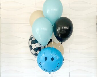 One Happy Dude Birthday Balloons - One Happy Dude Party Decor - One Happy Dude Birthday Theme - One Happy Dude - One Happy Birthday