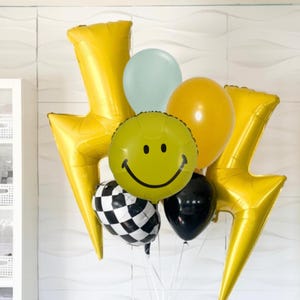 Verjaardag skateboard 12 pakje ballonnen - skateboardballonnen - schaatsen tot en met één verjaardag - skateboardverjaardag - skateboard -