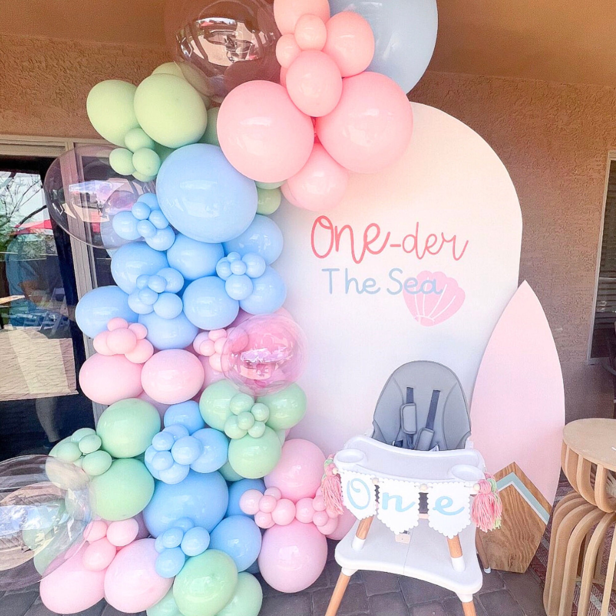 DIY Balloon Kit L Oneder the Sea L Under the Sea Balloons L 1st