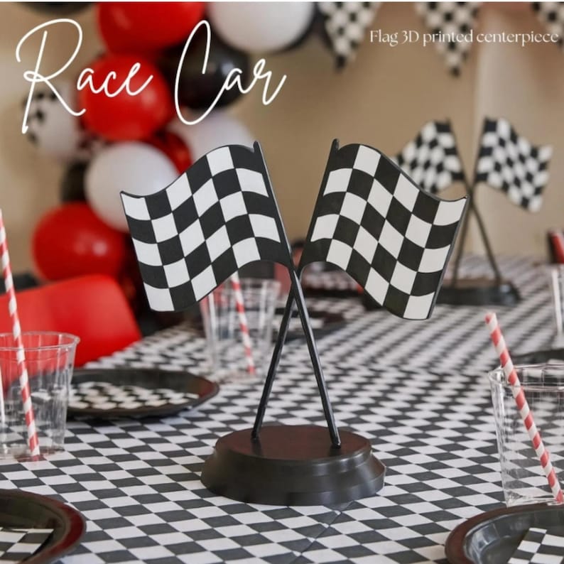 First Lap Around The Track - First Lap Balloons - First Lap Balloon Tower - First Lap Around The Track Birthday Theme - Race Car Birthday image 8