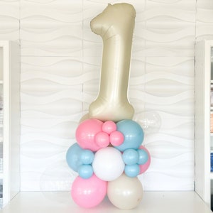 The Big One - Beach Babe - Los globos de cumpleaños Big One - The Big One Balloons - Globos de Beach Babe - Surfs Up Birthday - Surfer Party
