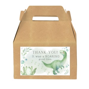 Decoração com tema de dinossauro - Etiqueta adesiva de Dino para caixa de guloseimas - Download digital Decoração de Dino - Aniversário com tema de três Rex - Decoração de aniversário de Dino