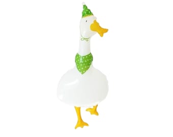 Globos de ganso tonto - Un ganso tonto - Globo de ganso - Un niño tonto - Una niña tonta - Decoración de cumpleaños de ganso - Un cumpleaños tonto