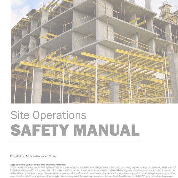 Safety Manual Forms - Construction Forms - Laboratory Safety - Operating Procedure - Employee Safety Form - Hazard Identify Form