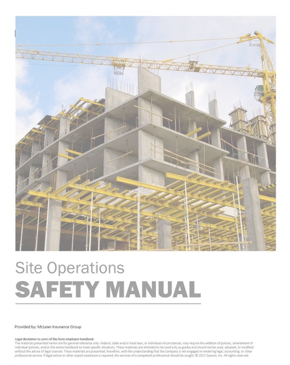 Safety Manual Forms - Construction Forms - Laboratory Safety - Operating Procedure - Employee Safety Form - Hazard Identify Form