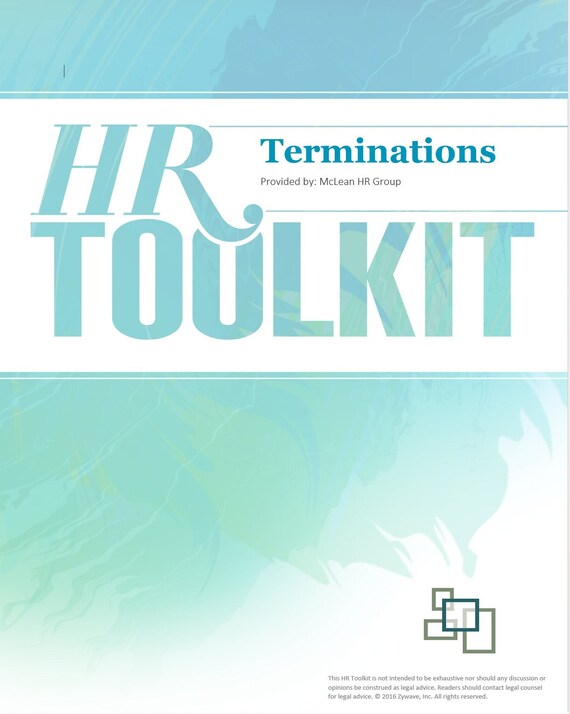 Hr Termination Form - Termination Template - Hr Business Toolkit - Hr Tools Template - Employee Hr Policy - Human Resources Form