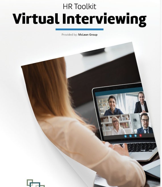 Virtual Interviewing Toolkit Template - Human Resource Form - Virtual Interview Checklist - Virtual Employee Hiring Policy