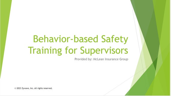 Supervisor Training - Behavior Based Form - Safety Training Form For Supervisor -  Supervisor Role Form - Form For Supervisor