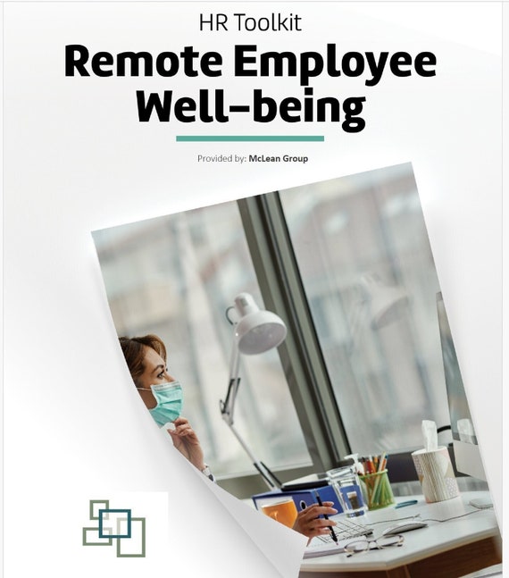 Remote Employee Well Being Template Toolkit - Remote Workplace Safety Toolkit - New Business Toolkit