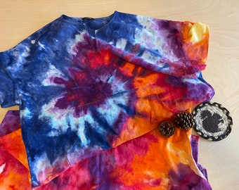tie dyed men's thobe / thawb XL, lightweight, summer wear