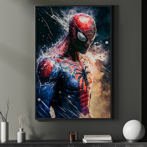 Super Hero 6 - Digital Art Print, Wall Art, Digital Download, Home Decor, Printable