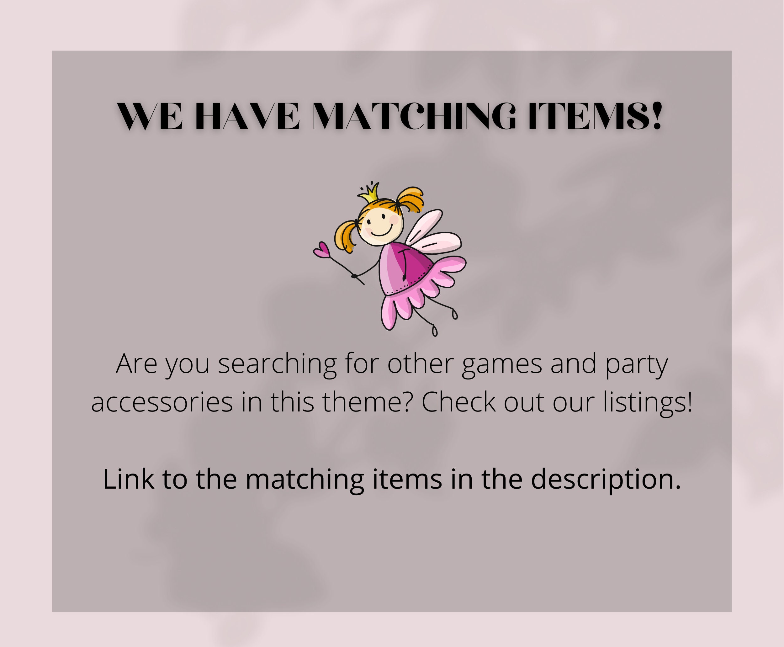 Indoor Printable Fairy Scavenger Hunt, Instant Download Kids in House ...