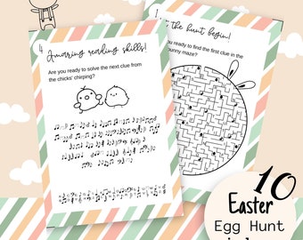 Printable Teen & Adult Indoor Easter Scavenger Hunt, Instant Download Adult Bunny Hunt Game, Easter Egg Hunt Game, Teens Kids Clue Game