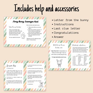 Printable Teen & Adult Outdoor Easter Scavenger Hunt, Instant Download Adult Bunny Hunt Game, Easter Egg Hunt Game, Teens Kids Clue Game, Kids difficult easter eggs hunt, garden scavenger hunt, easter yard party game, children easter egg hunt