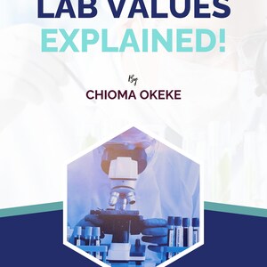 Lab Values Explained Digital E-Book + Video Tutorials