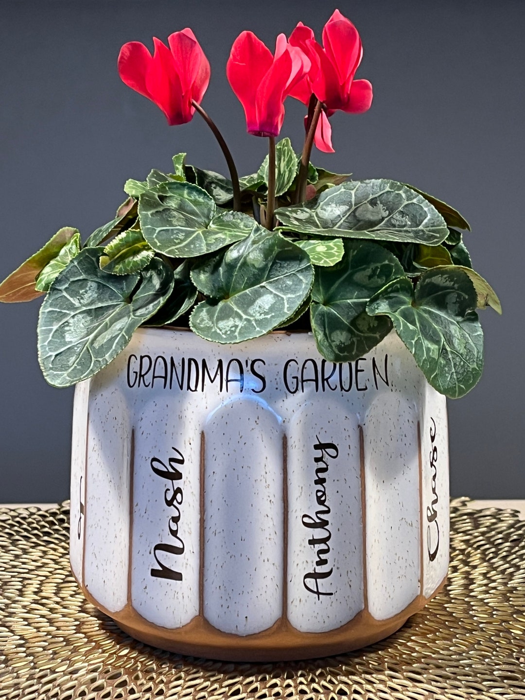 Curated visual reference: Personalized Mother S Day Planter Photo Inspiration