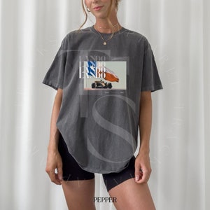 Comfort Color Lando Norris Tshirt Formula One Tee Lando Norris Gift F1 Gift Racing Inspired Shirt Aesthetic Racing Clothing