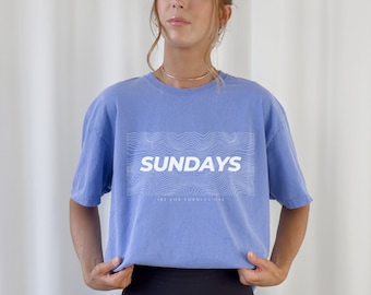 Comfort Colors Sundays Are For F1 TShirt Formula One Tee F1 Gift Racing Inspired Clothing Grand Prix Shirt Aesthetic Racing TShirt