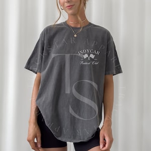 Comfort Color Paddock Club IndyCar Tshirt IndyCar Gift IndyCar Merch Racing Inspired Shirt Aesthetic Racing Clothing