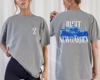 Comfort Color Josef Newgarden Tshirt IndyCar Gift IndyCar Merch Josef Newgarden Merch Racing Inspired Shirt Aesthetic Racing Clothing