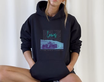 Lewis Hamilton Car Hoodie Formula One Sweatshirt Lewis Hamilton Gift F1 Gift Racing Inspired Shirt Grand Prix Clothing