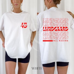Comfort Color Christian Lundgaard Tshirt Indycar Tee Christian Lundgaard Gift Indycar Gift Racing Inspired Shirt Aesthetic Racing Clothing