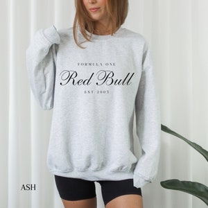 Red Bull Sweatshirt Formula One Crewneck Red Bull Gift F1 Gift Racing Inspired Shirt Grand Prix Clothing Aesthetic Racing Shirt
