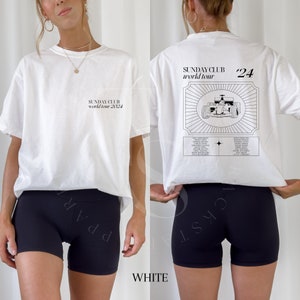 Komfort Farbe Sonntagsverein Tshirt Formel 1 Sonntagsverein Geschenk F1 Geschenk Rennsport inspiriertes Hemd Ästhetische Rennkleidung