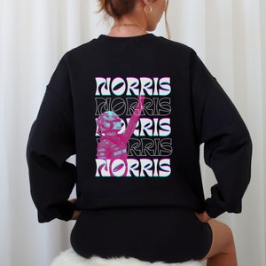 Lando Norris Sweatshirt Formula One Crewneck Lando Norris Gift F1 Gift Racing Inspired Shirt Grand Prix Clothing Aesthetic Racing Shirt