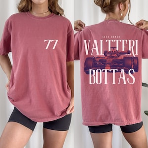 Comfort Color Valtteri Bottas Tshirt Formula One Tee Valtteri Bottas Gift F1 Gift Racing Inspired Shirt Aesthetic Racing Clothing