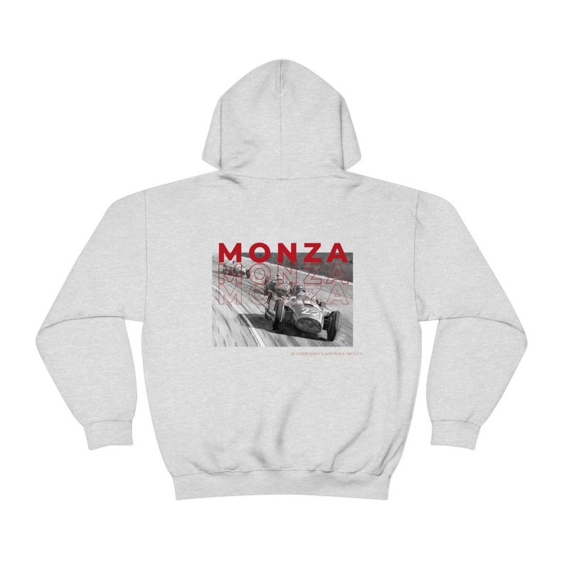 Monza F1 Hoodie Formula One Sweatshirt Monza F1 Gift F1 Gift Racing Inspired Shirt Grand Prix Clothing Aesthetic Racing Hoodie image 5