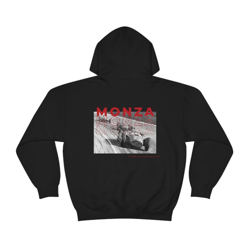 Monza F1 Hoodie Formula One Sweatshirt Monza F1 Gift F1 Gift Racing Inspired Shirt Grand Prix Clothing Aesthetic Racing Hoodie image 4