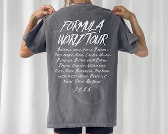 Comfort Colors 2026 Formula One World Tour Circuit T-shirt