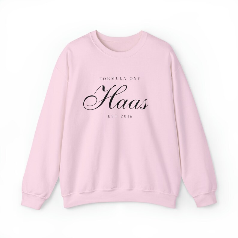 Haas Sweatshirt Formula One Crewneck Haas Gift F1 Gift Racing Inspired Shirt Grand Prix Clothing Aesthetic Racing Shirt image 5